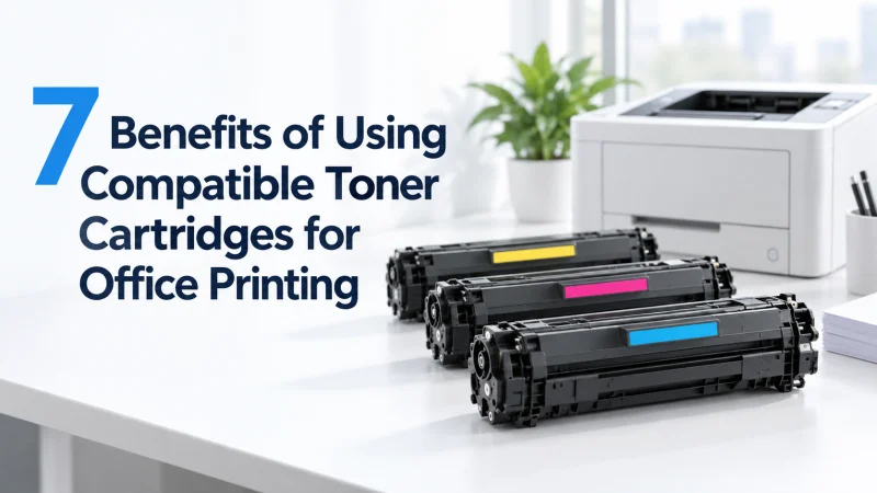 7 Benefits of Using Compatible Toner Cartridges for Office Printing