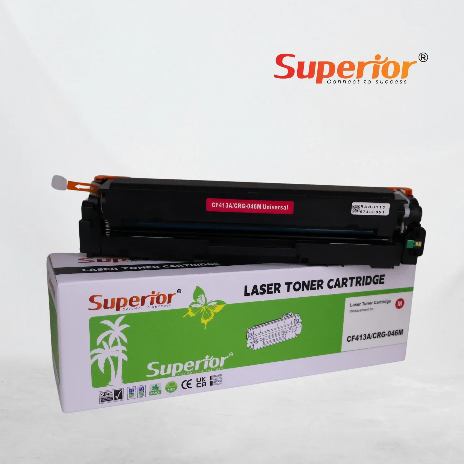 Superior CF413A Magenta Compatible Toner Cartridge – With Chip