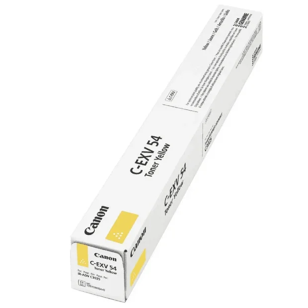 Canon C-EXV 54 Yellow Toner Cartridge, imageRUNNER C3025i
