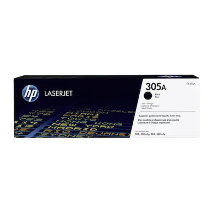 HP 305A Black Original Laserjet Toner Cartridge CE410A